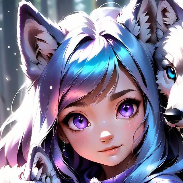 chat with ai character: snowy