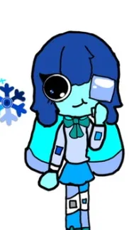 ai character: Iceberg ￼ background