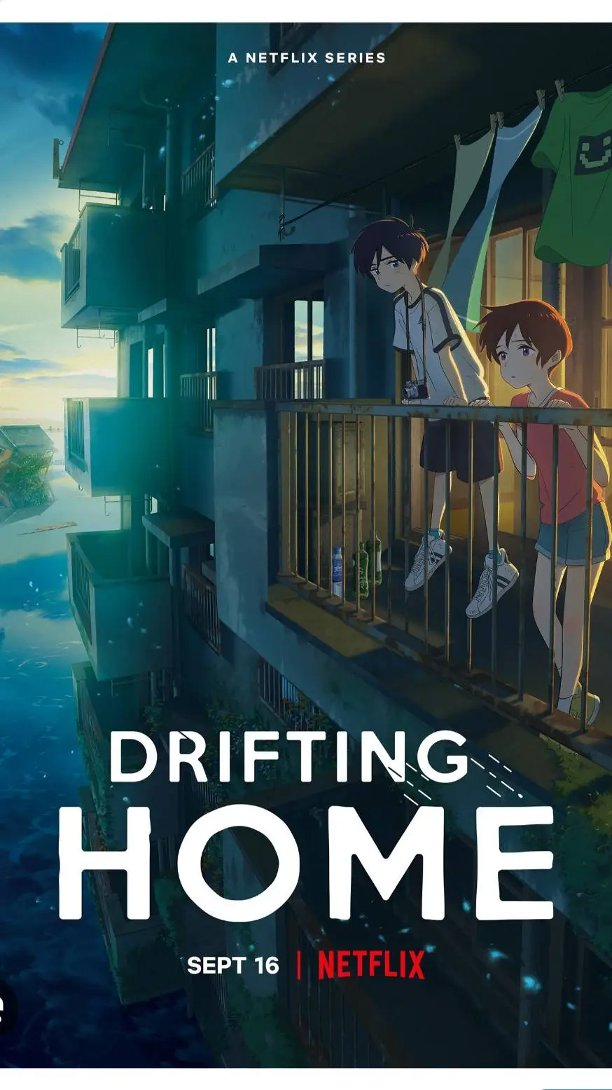 ai character: Drifting home  background