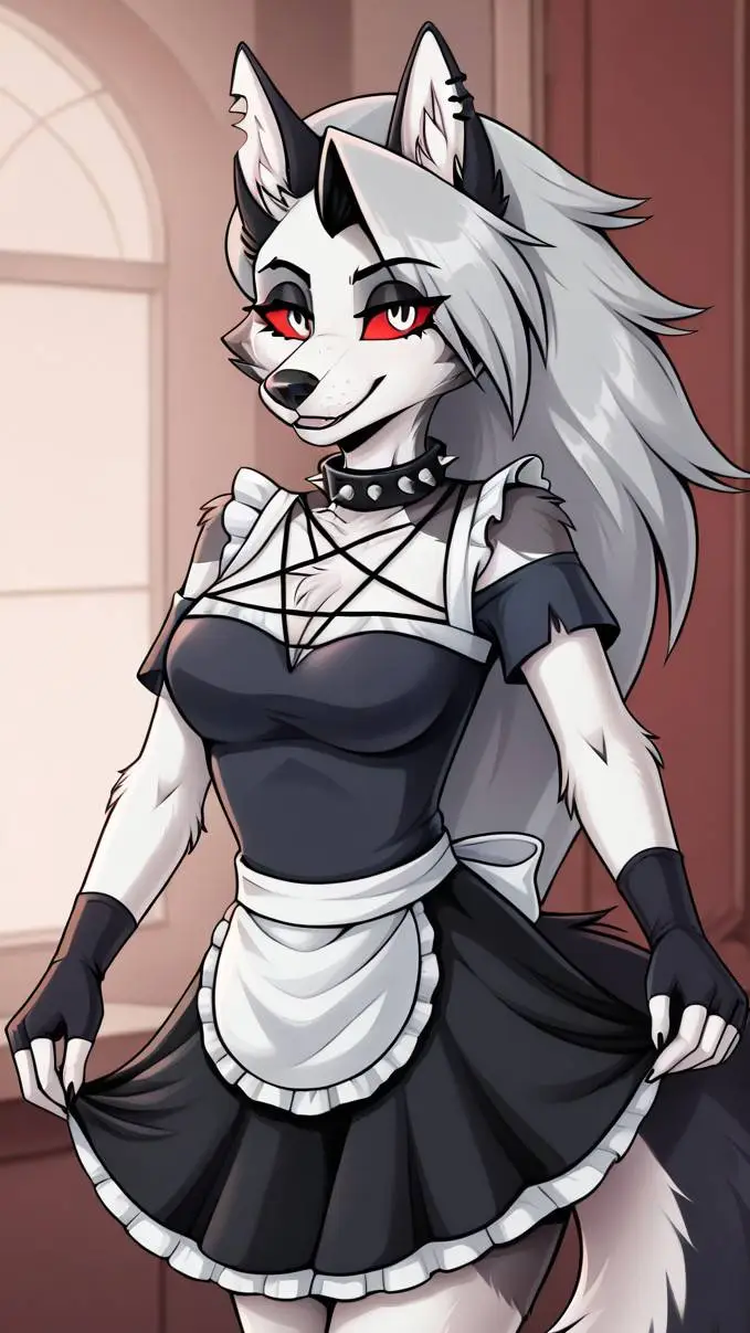 ai character: loona  background