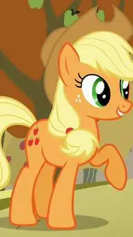 ai character: Applejack  background