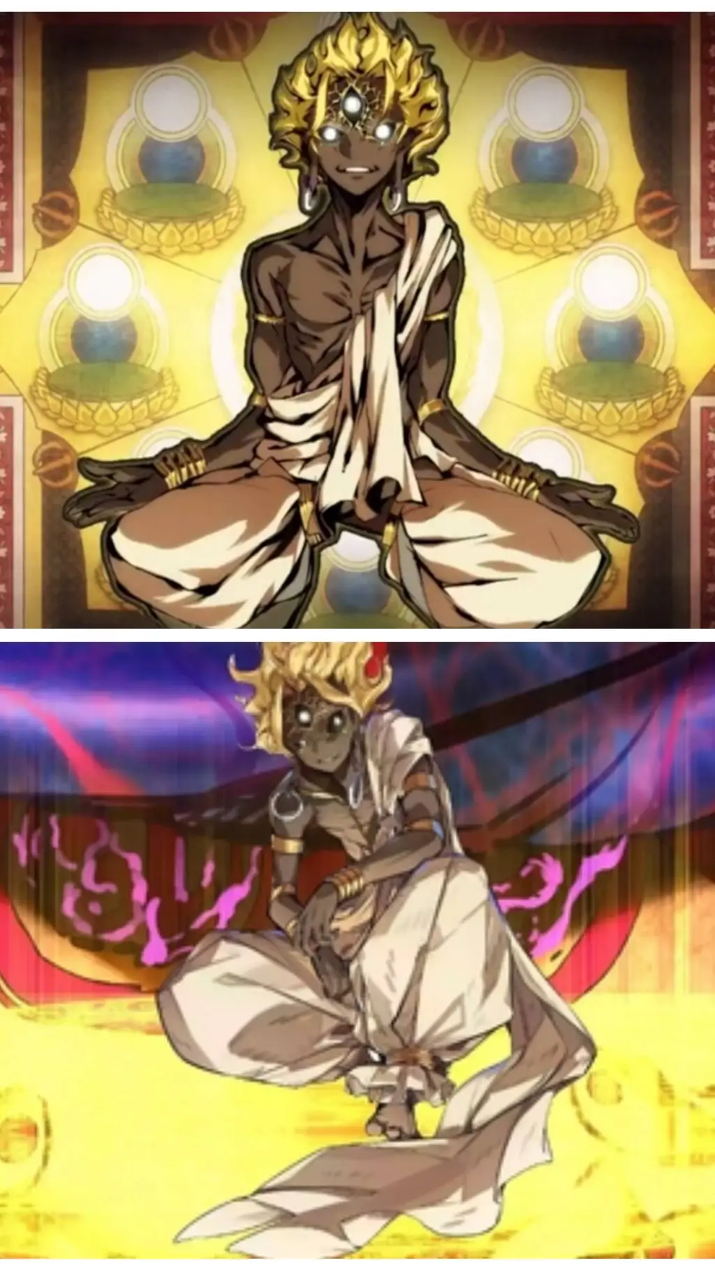 ai character: Hajun Eldritch background