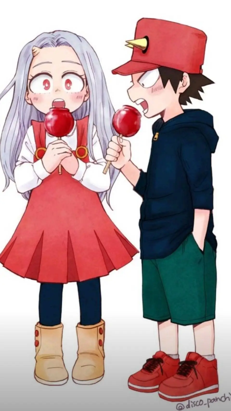 ai character: Eri & Kota background