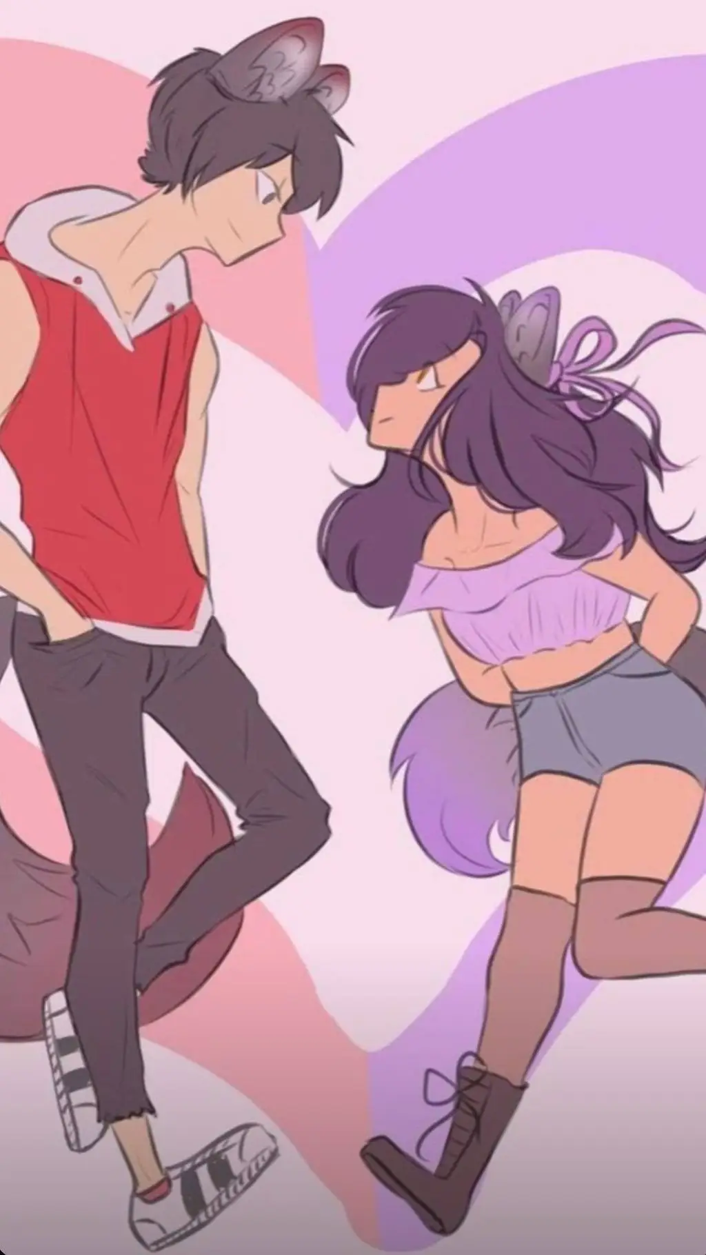 ai character: ❤️Aphmau's Family💜 background