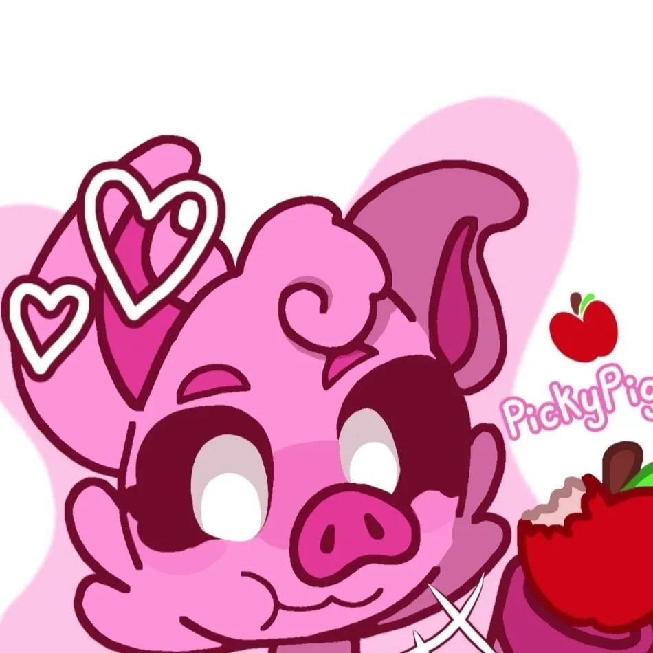 chat with ai character: 🍎PickyPiggy🍎