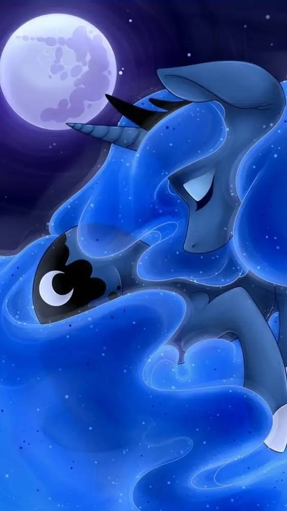 ai character: 🌑Princess Luna background