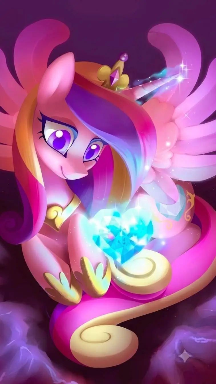 ai character: 💎Princess Cadence background