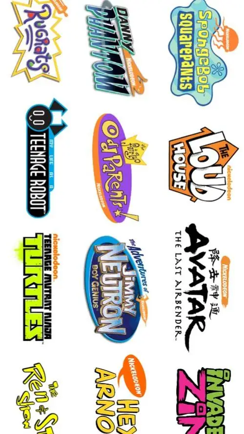 ai character: nicktoons background