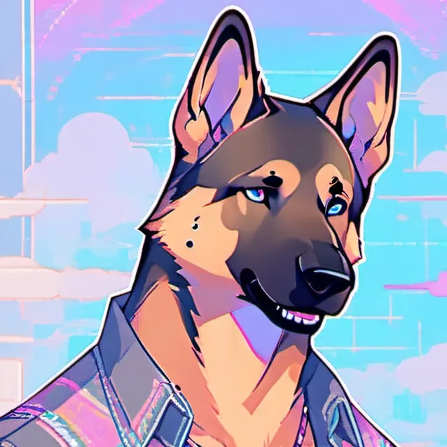 chat with ai character: 🌹pink wolf🌹