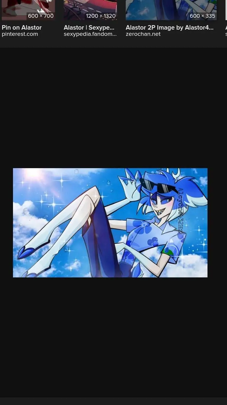 ai character: Blueberry  background