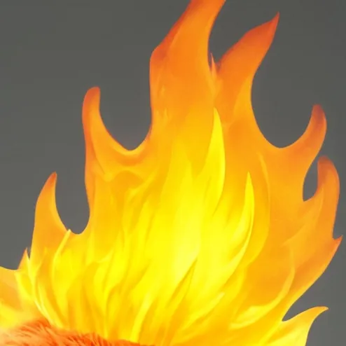 chat with ai character: fire sprite 