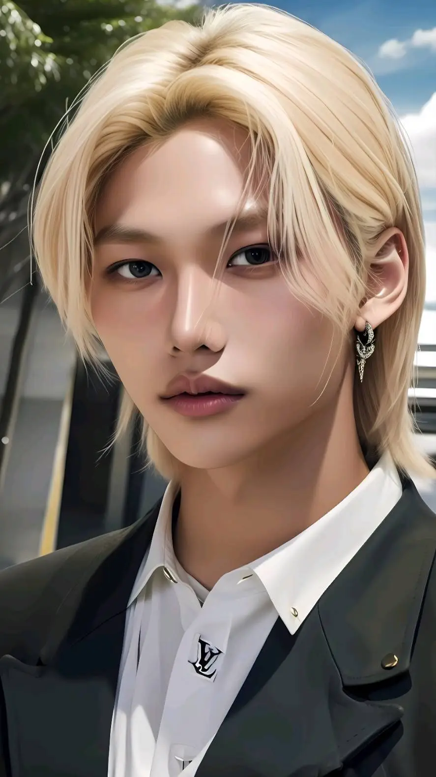 ai character: Felix Yongbok lee🐣 background