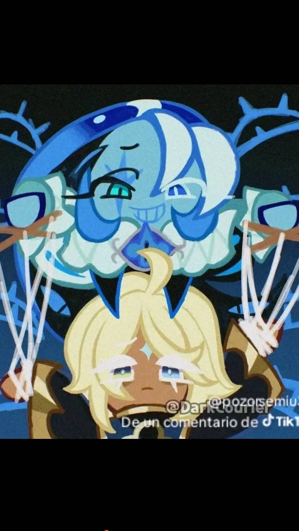 ai character: pure vanilla cooki background