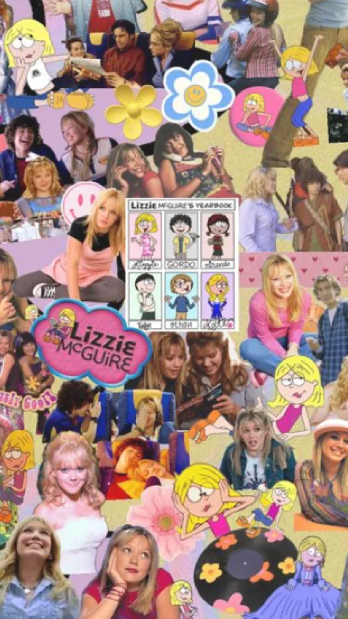 ai character: Lizzie McGuire background