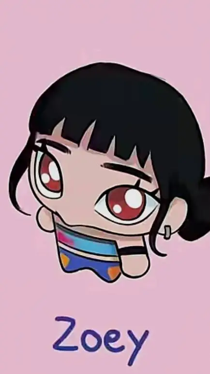 ai character: Kpop demon hunters background