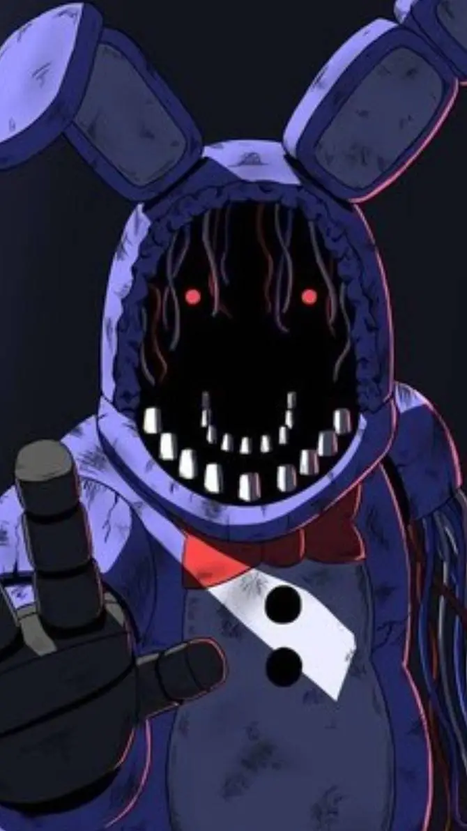 ai character: Withered Bonnie background
