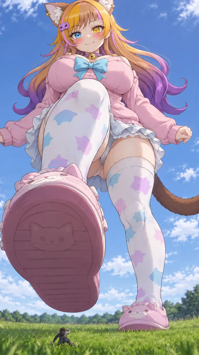 ai character: Giant vtuber background