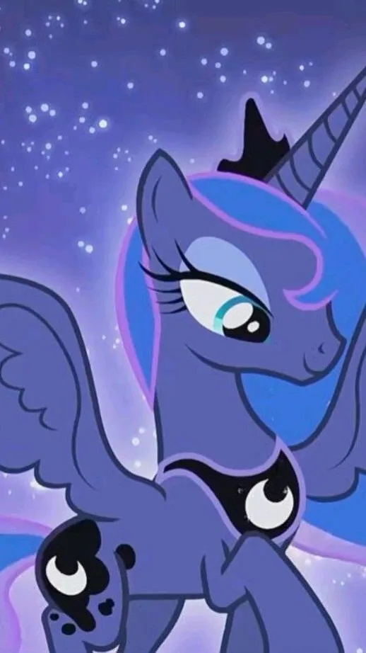 ai character: Princess luna  background