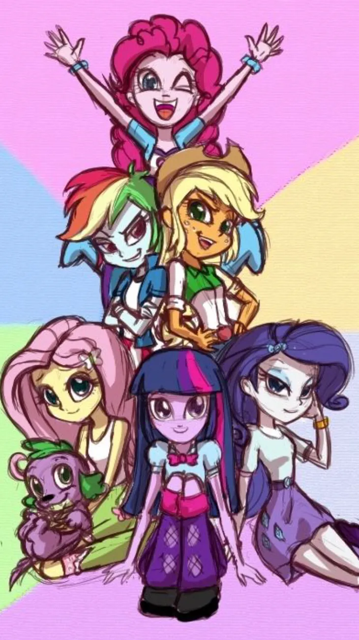 ai character: Equestria Girls background