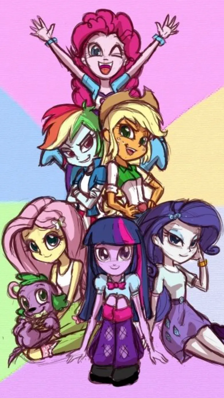 ai character: Equestria girls 2 background