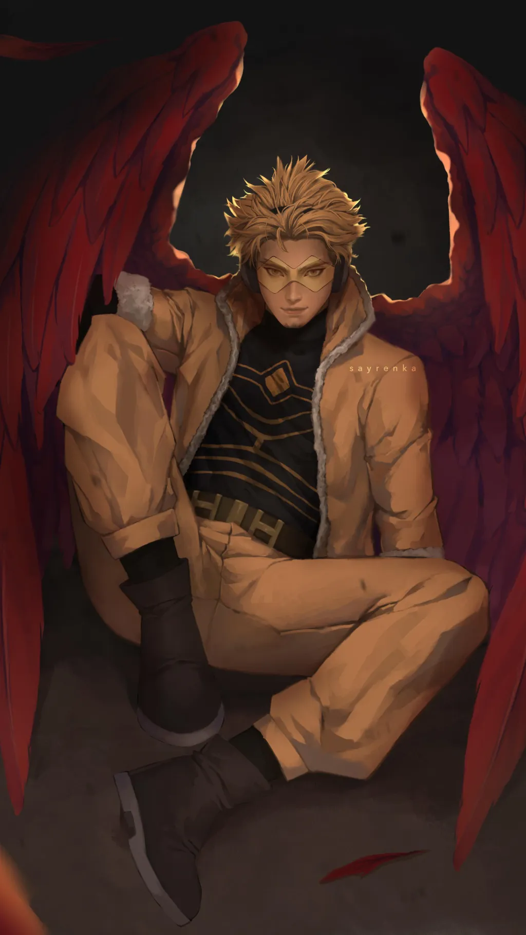 ai character: Hawks  background
