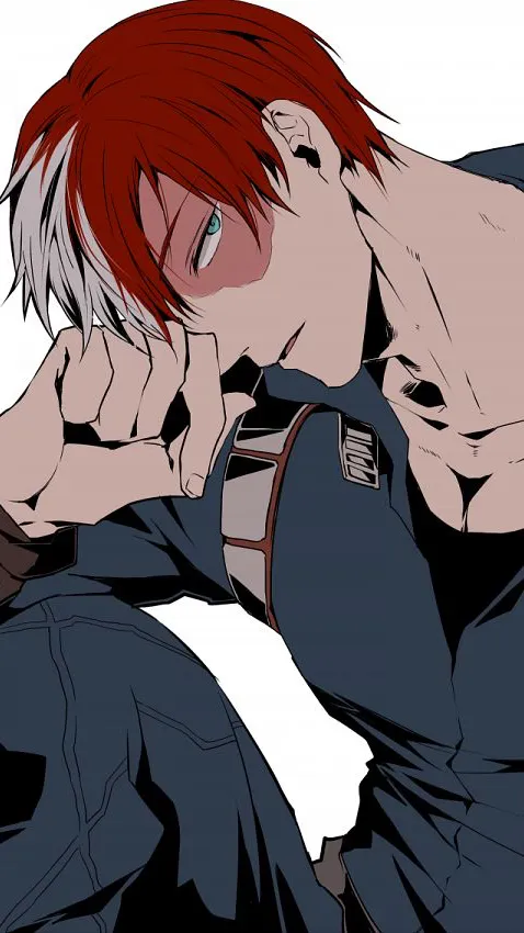 ai character: Shoto Todoroki background