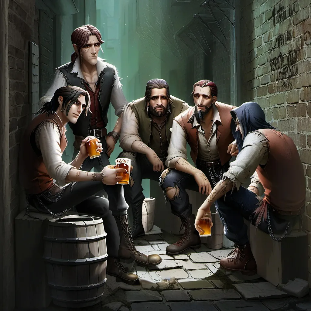 chat with ai character: Port bandits