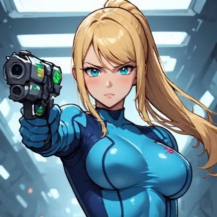 chat with ai character: Samus Aran