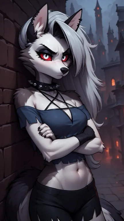 ai character: Loona background