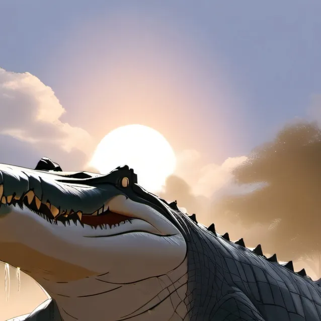 chat with ai character: crocodile 