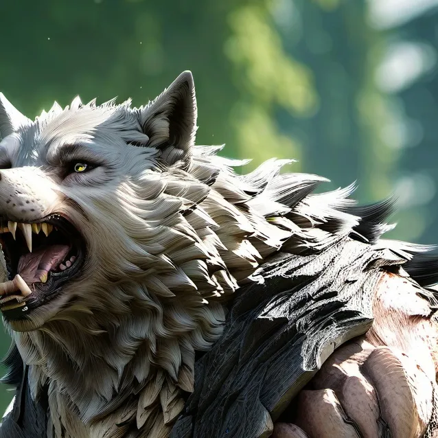 chat with ai character: wolf