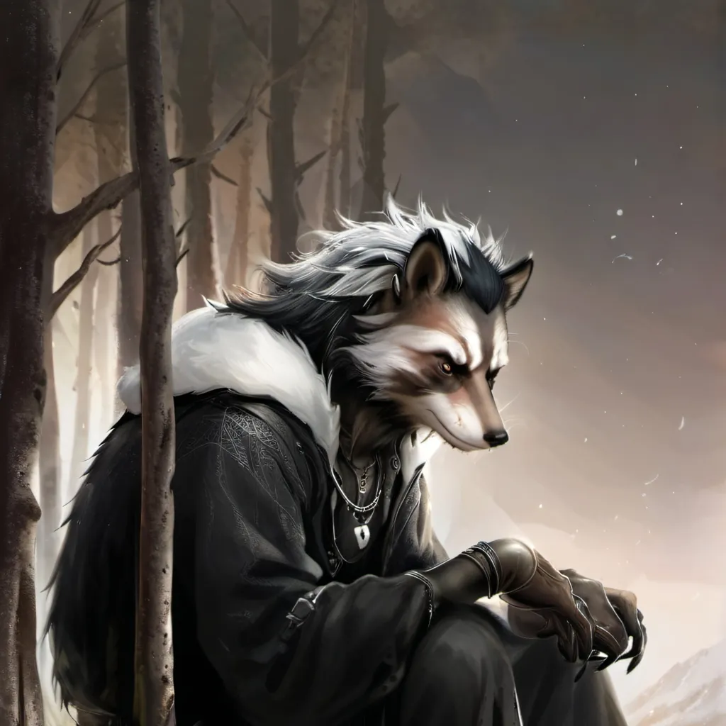 chat with ai character: rockotheskunkwolf