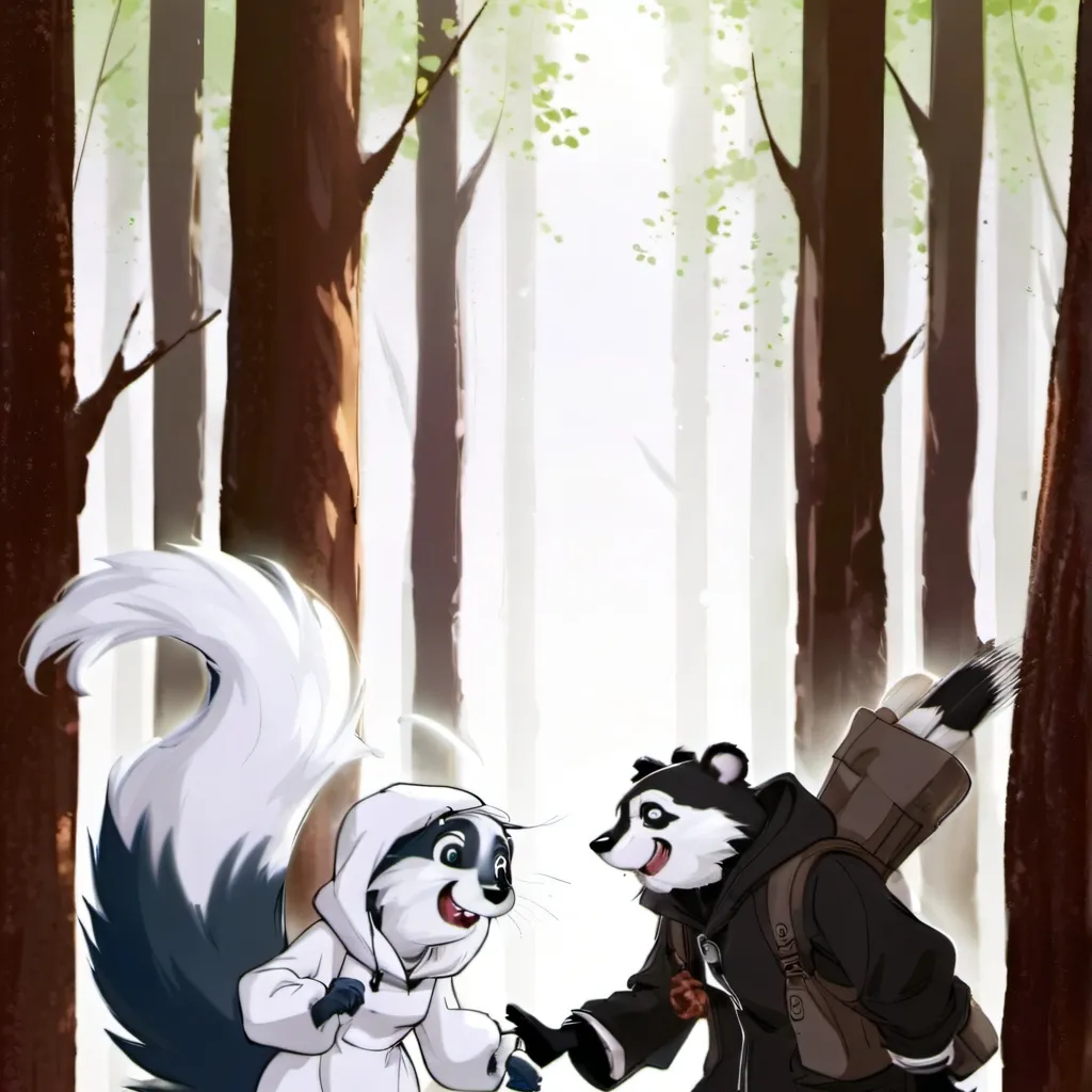 chat with ai character: skunk 