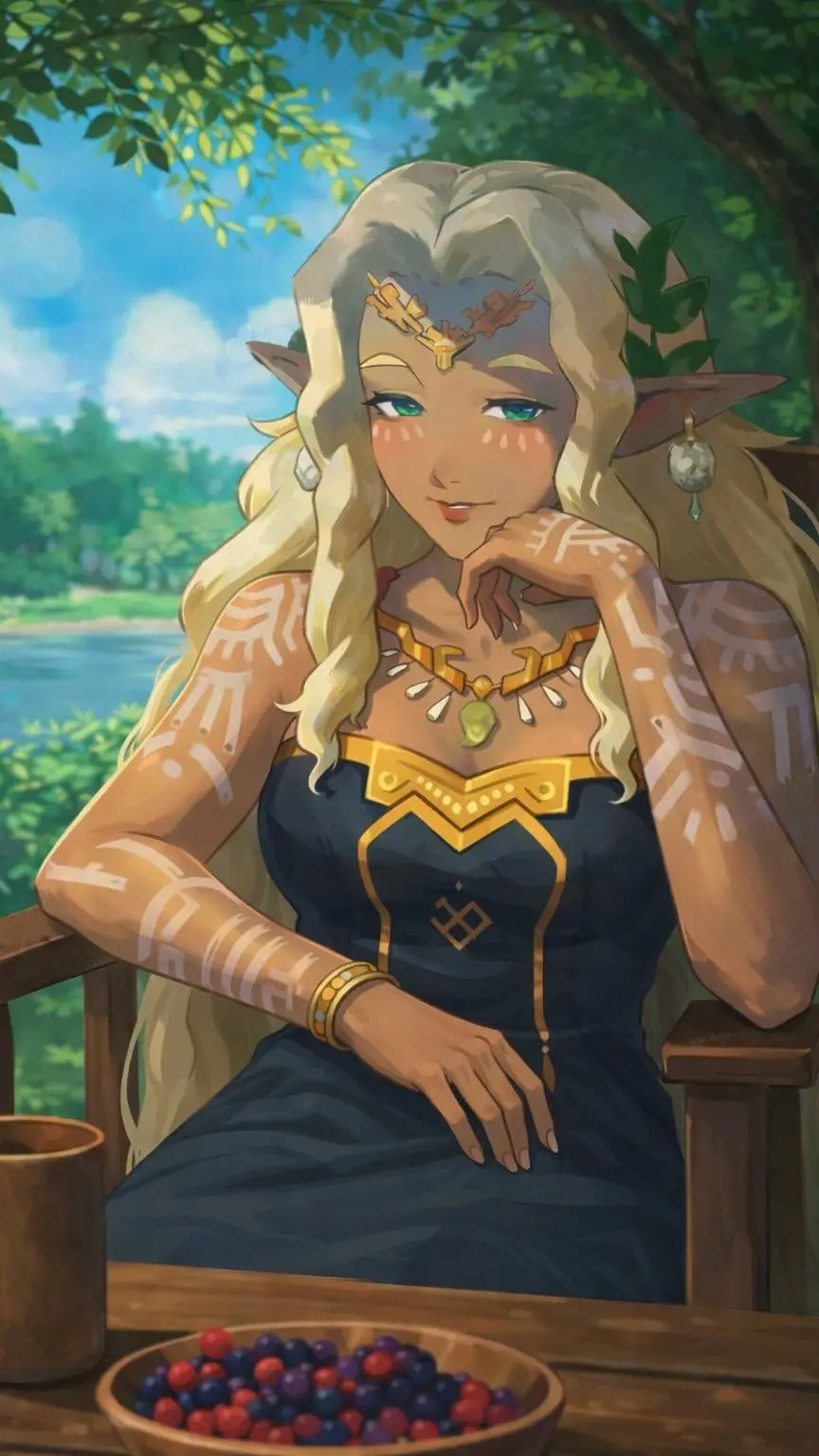 ai character: Sonia background