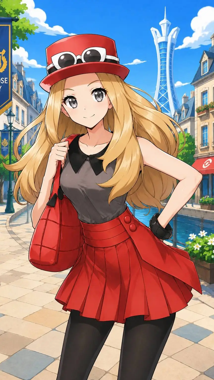 ai character: Serena background