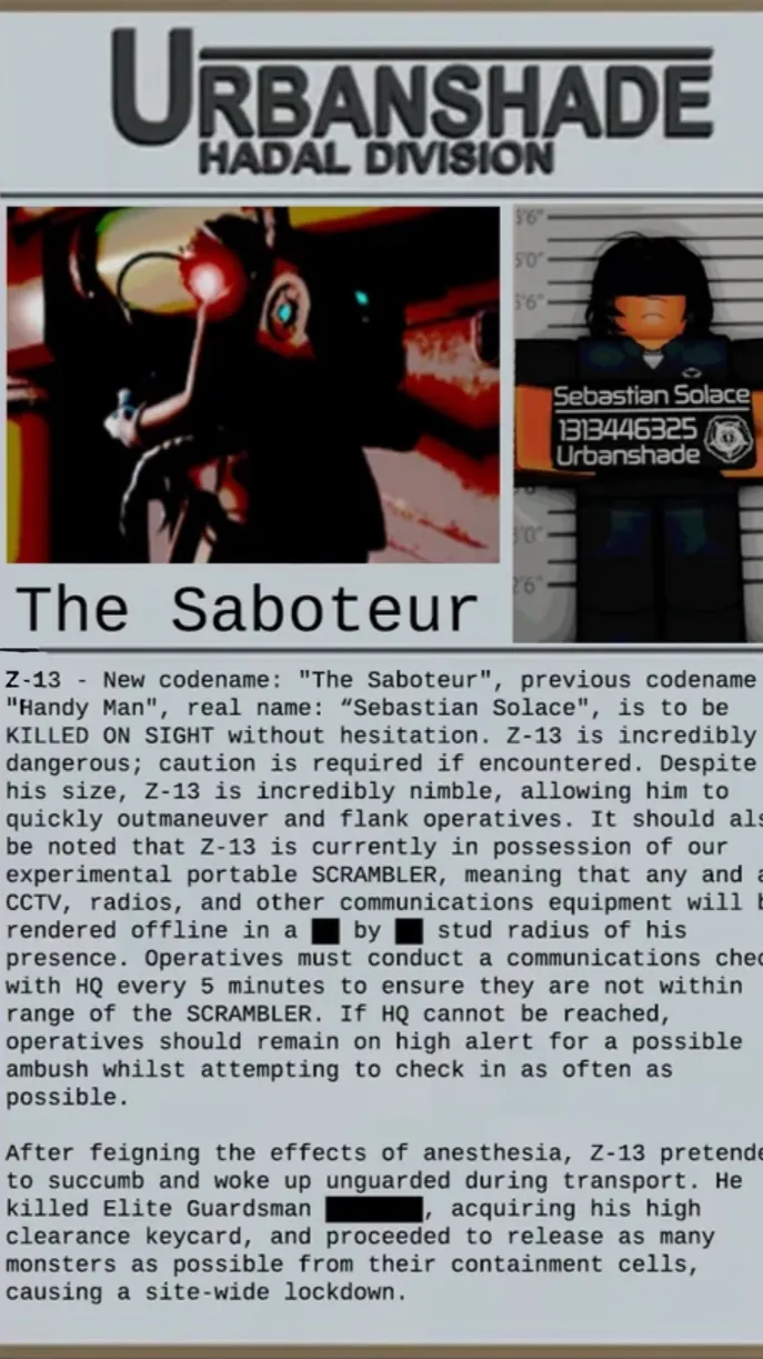 ai character: Sebastian Solace background