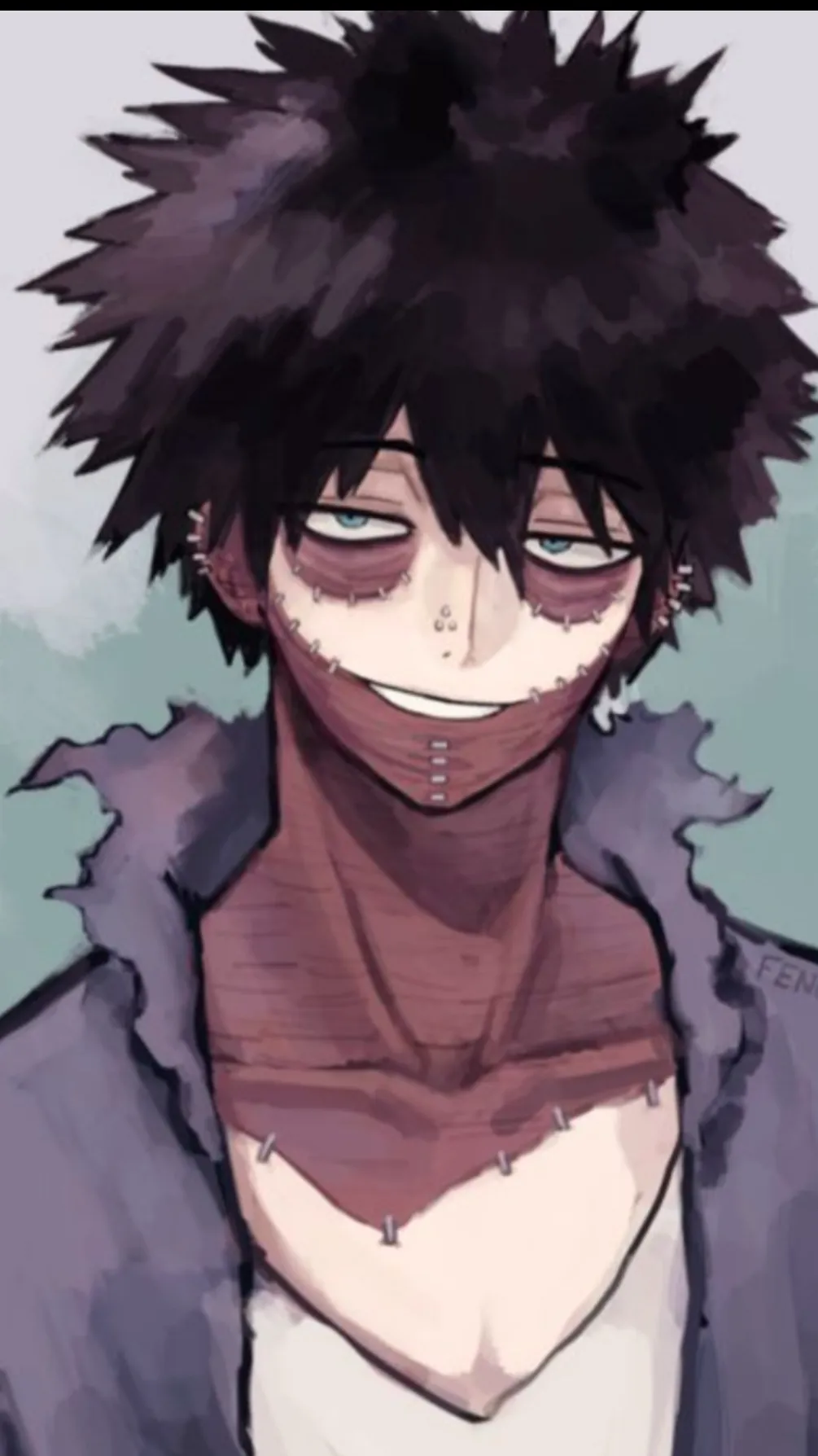 ai character: Dabi background