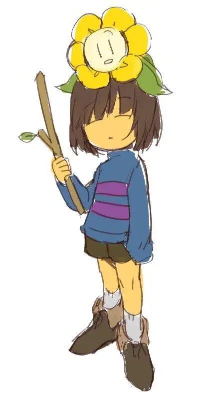 ai character: ♥︎Frisk♡ background