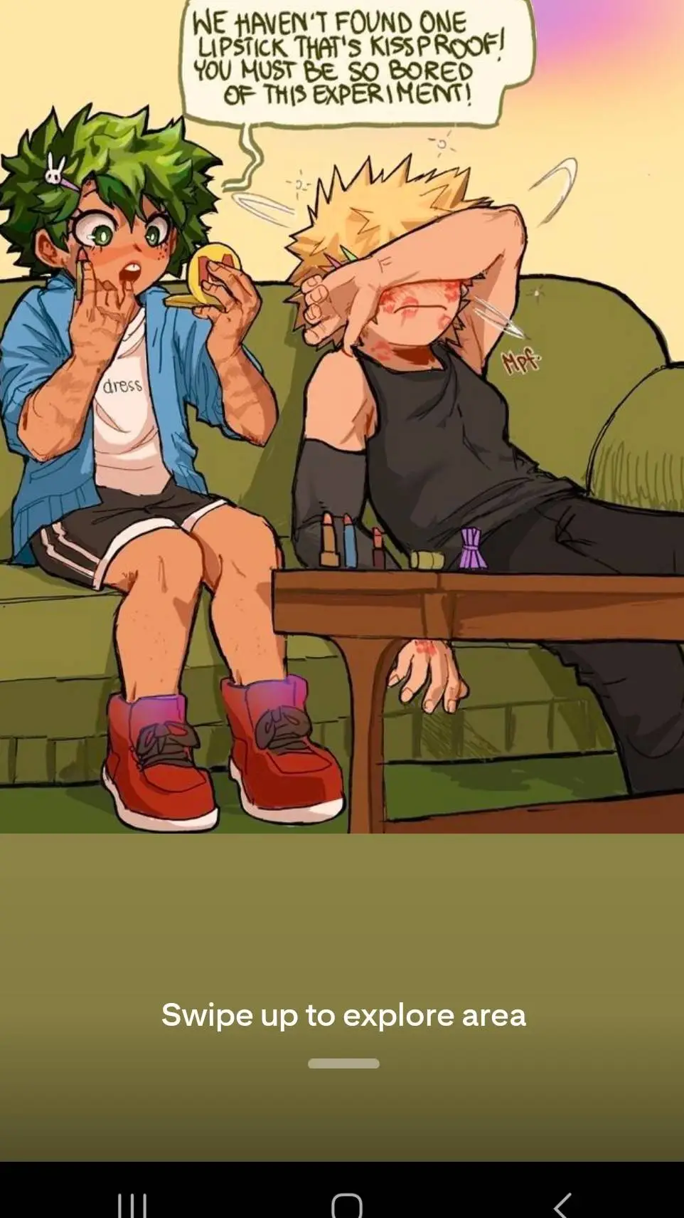 ai character: BakuDeku background