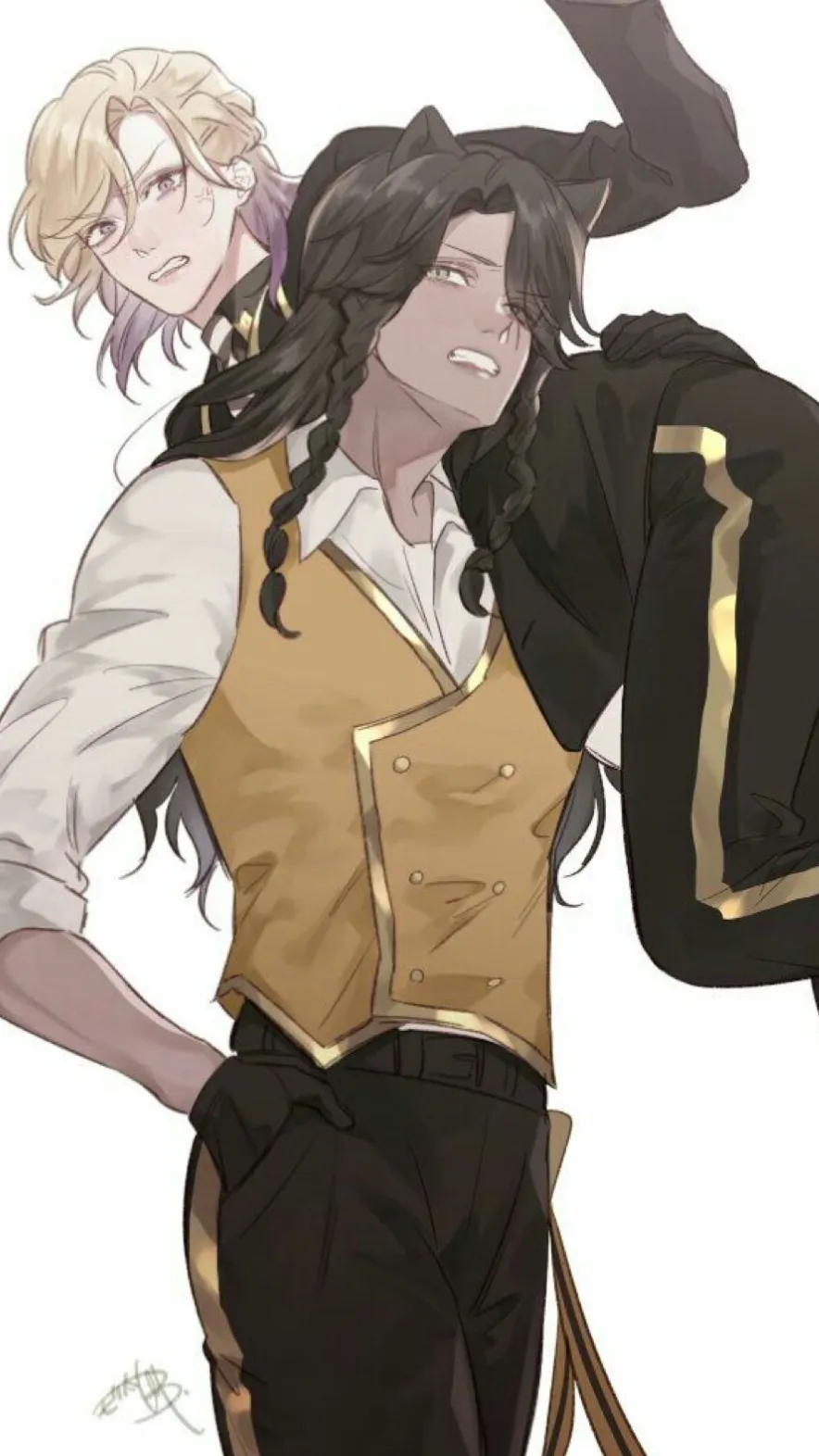 ai character: Leona Kingscholar  background