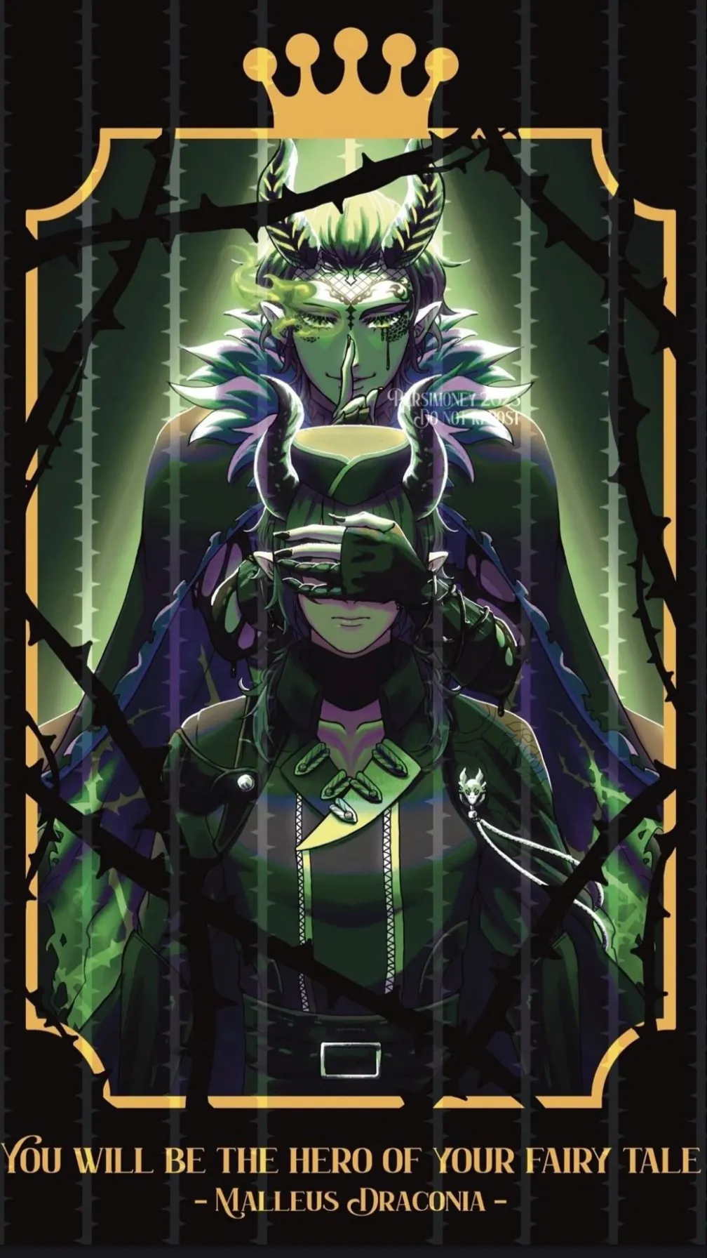 ai character: Malleus Draconia background