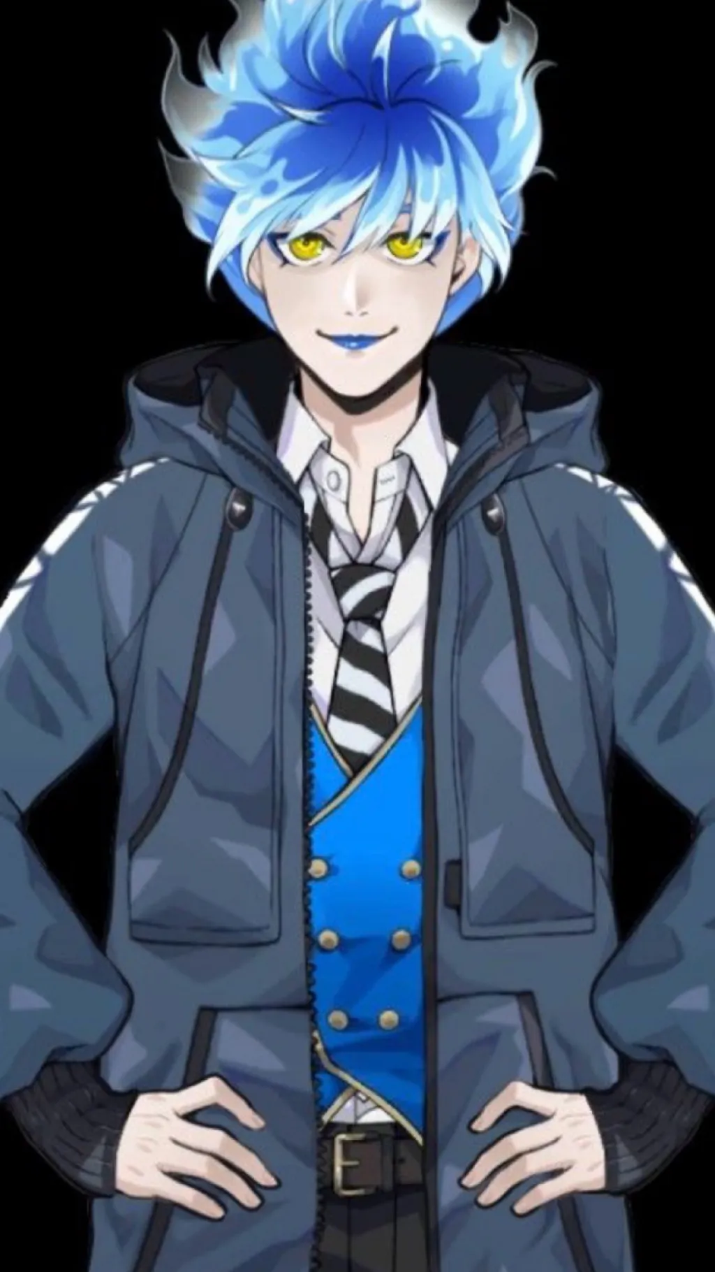 ai character: Ortho shroud  background