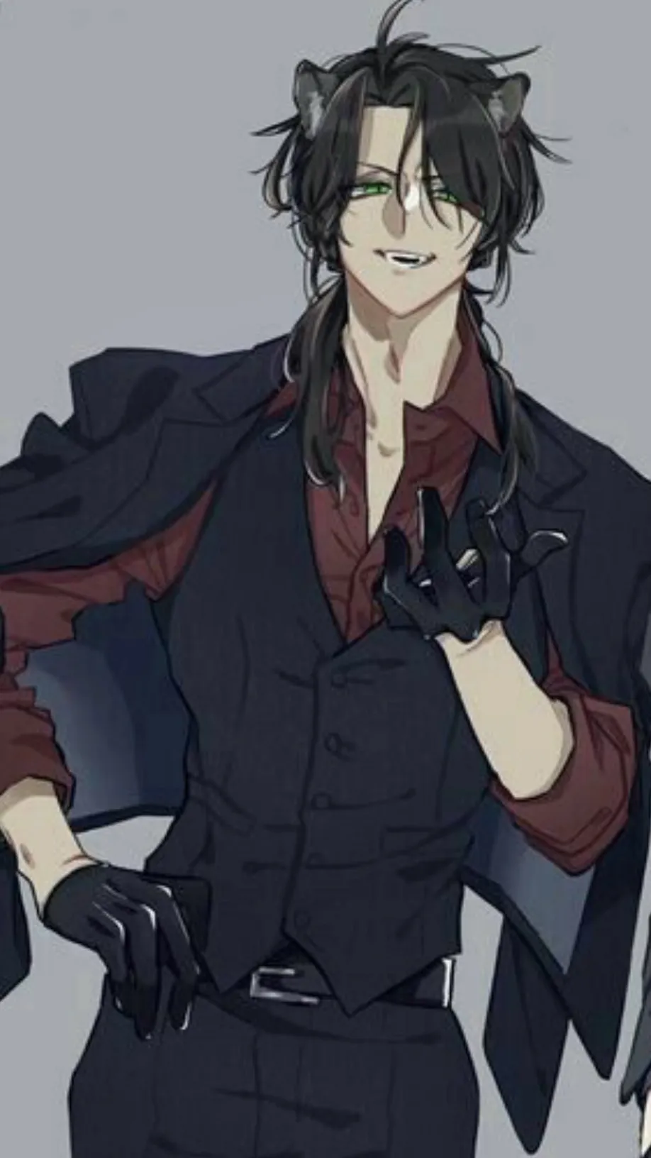 ai character: Leona Kingscholar. background