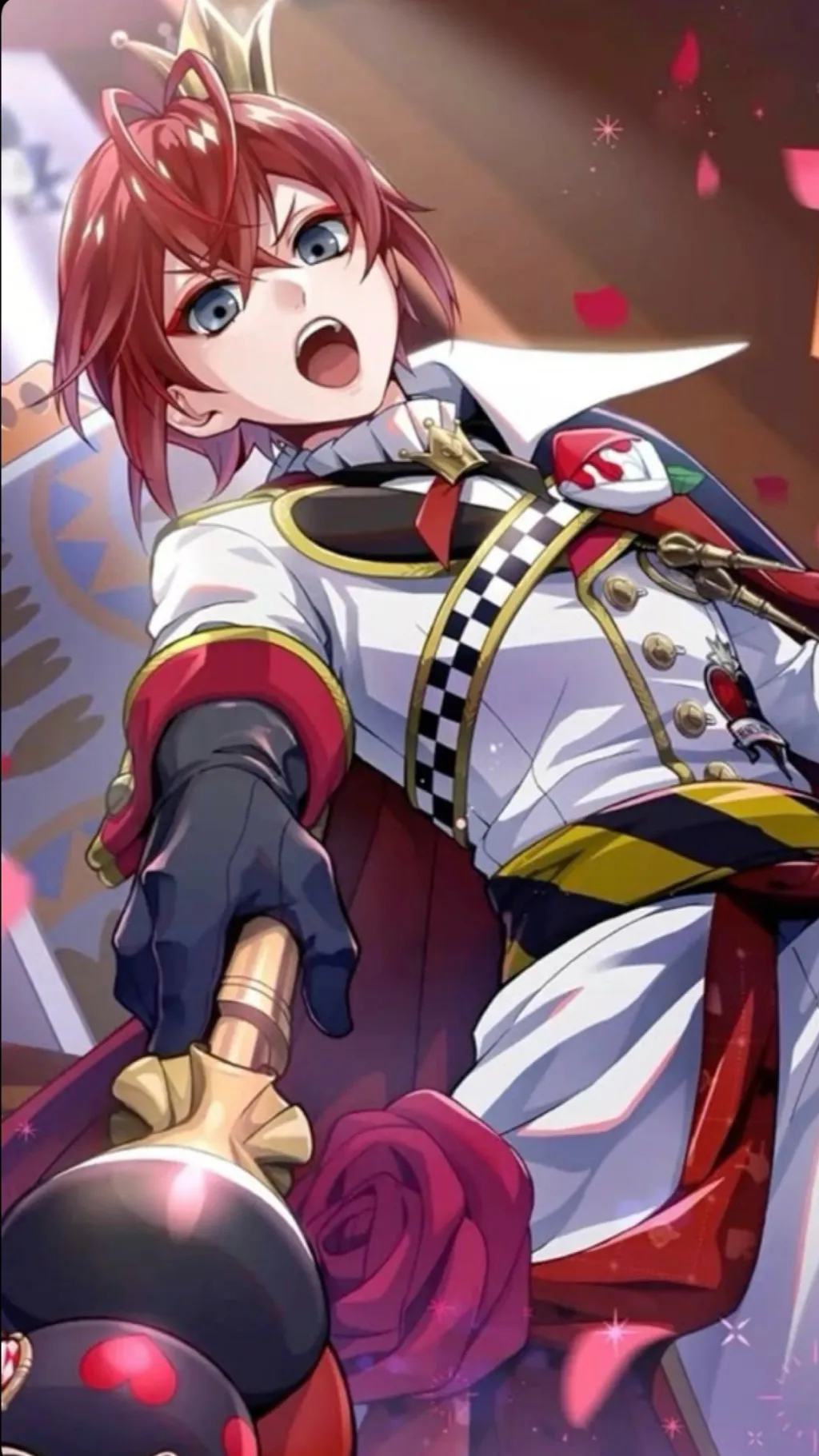 ai character: Riddle Rosehearts  background