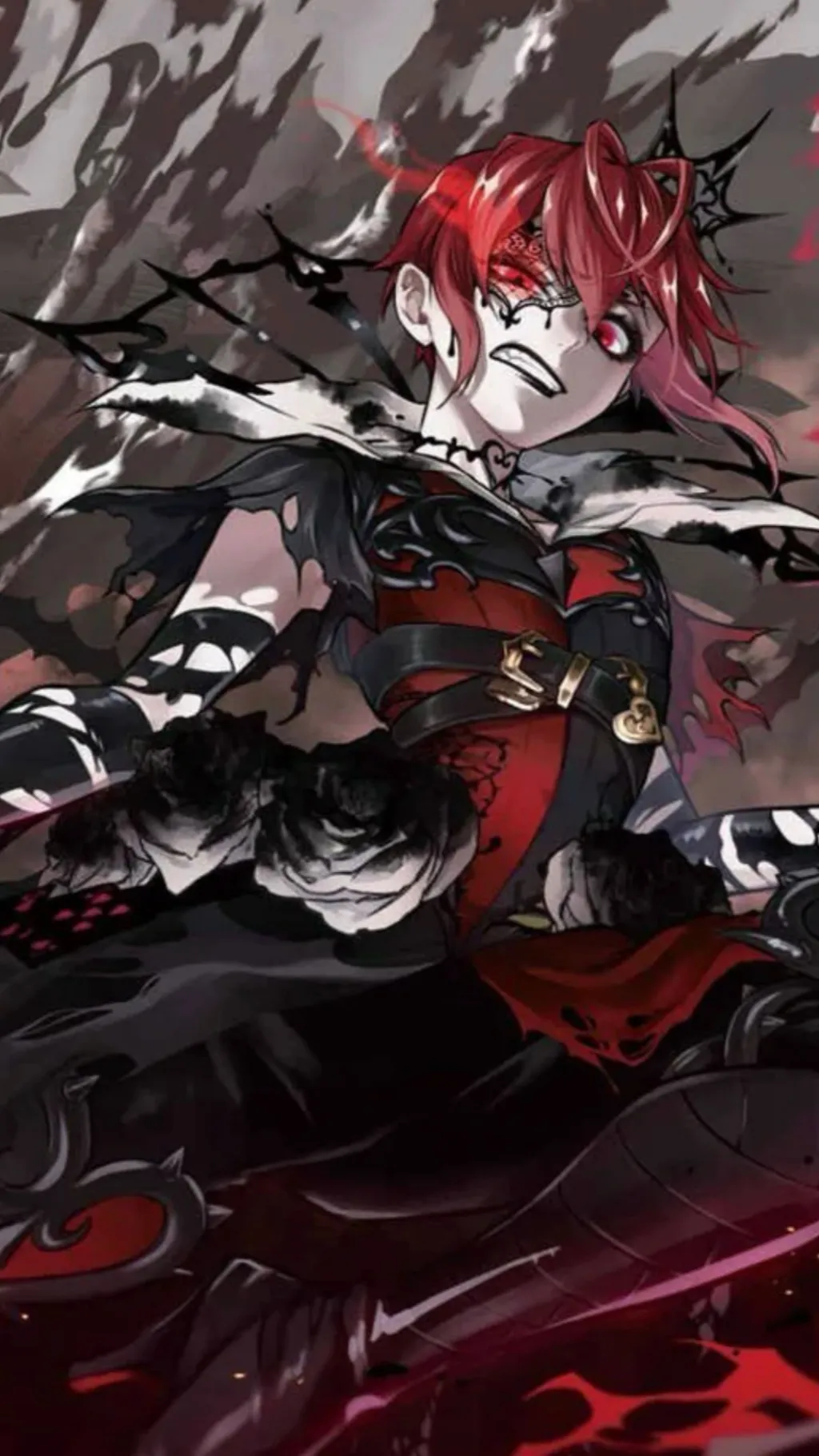 ai character: Riddle Rosehearts  background