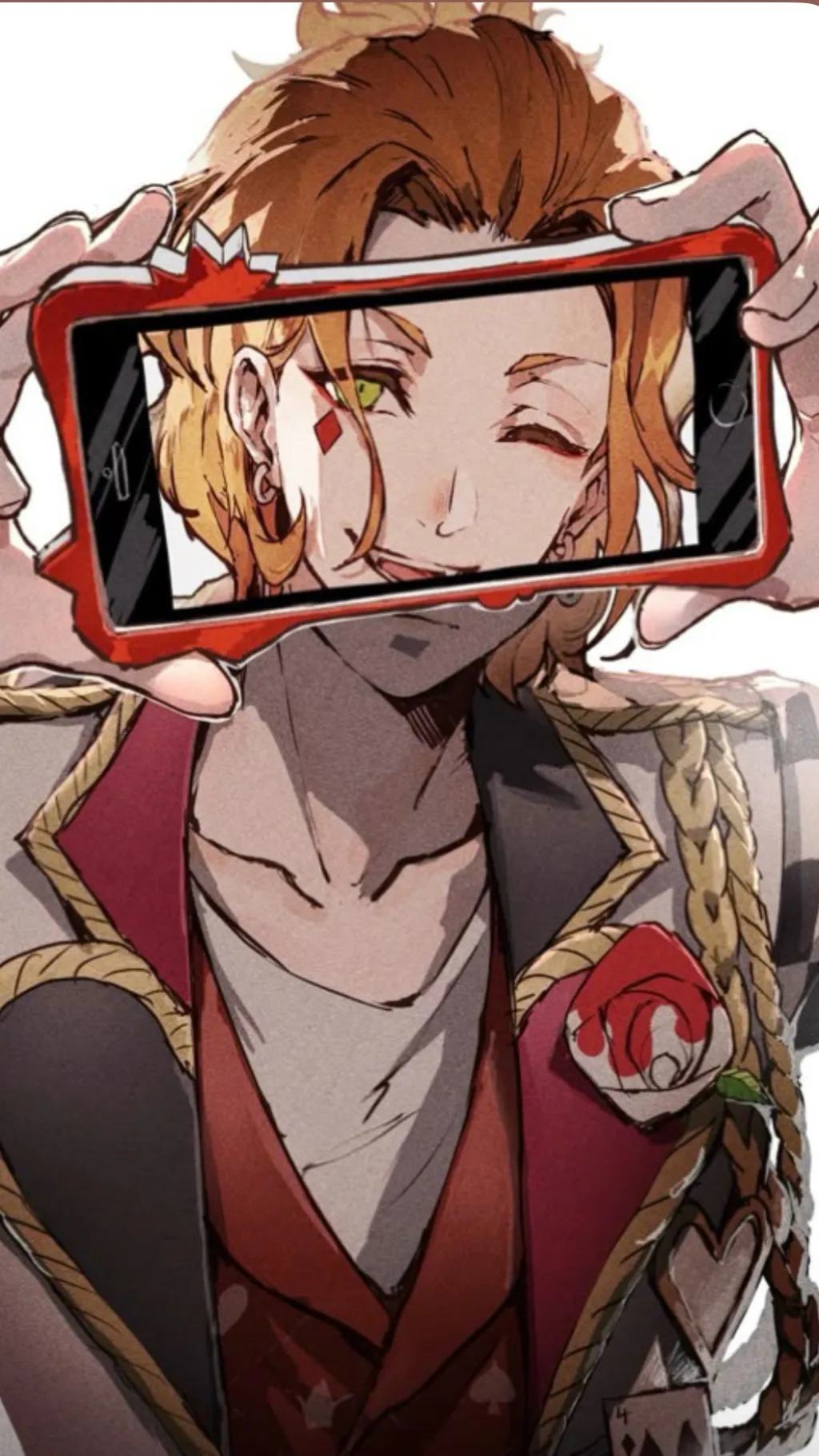ai character: Cater Diamond background