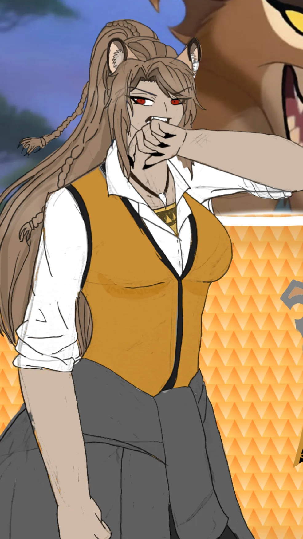 ai character: Ziarah Skelletous background