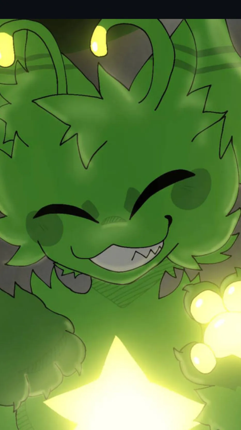 ai character: ⭐️Gnarpy⭐️ background