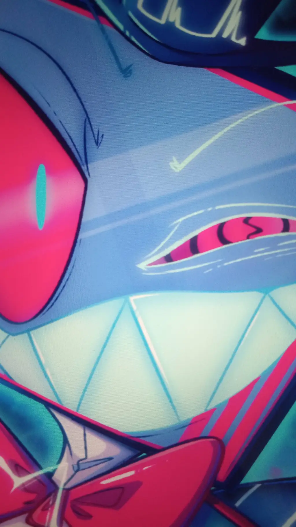 ai character: [~ 💙Vox🩵~] HH background