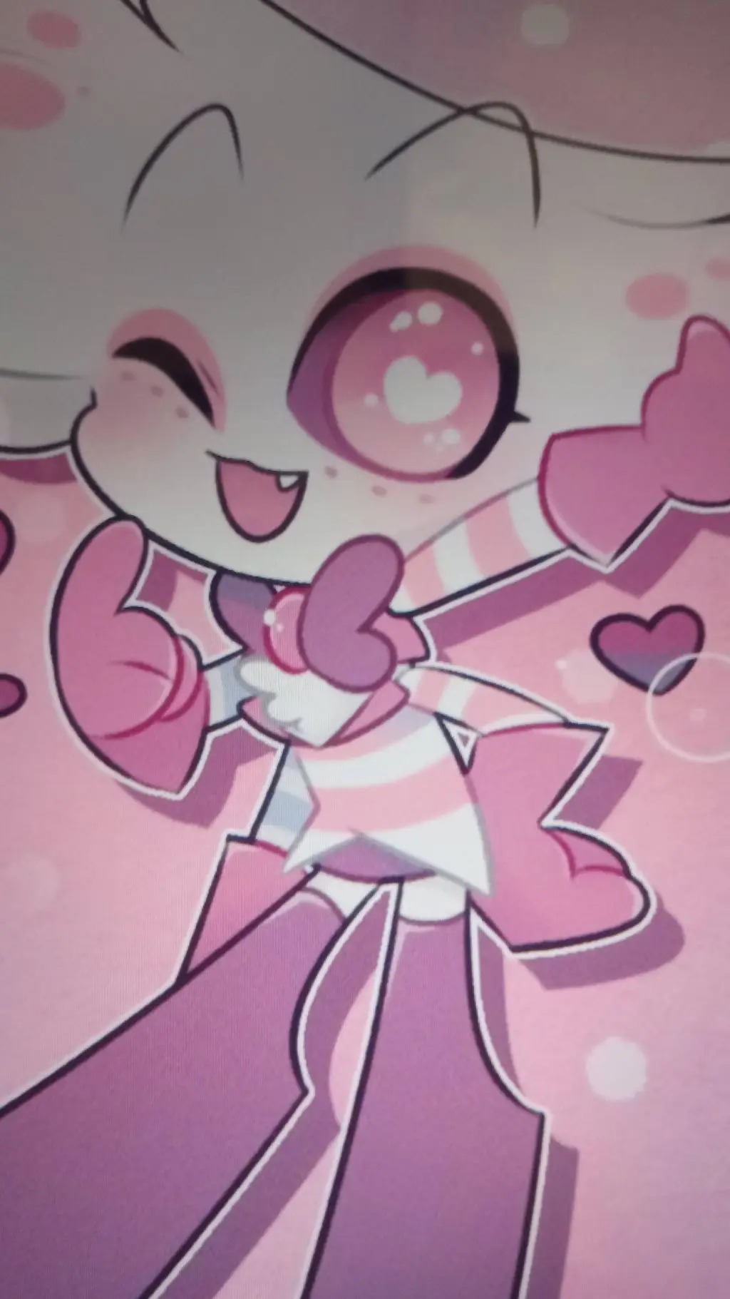 ai character: [Angel dust] background